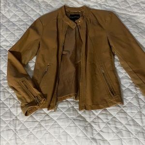 Express leather jacket
